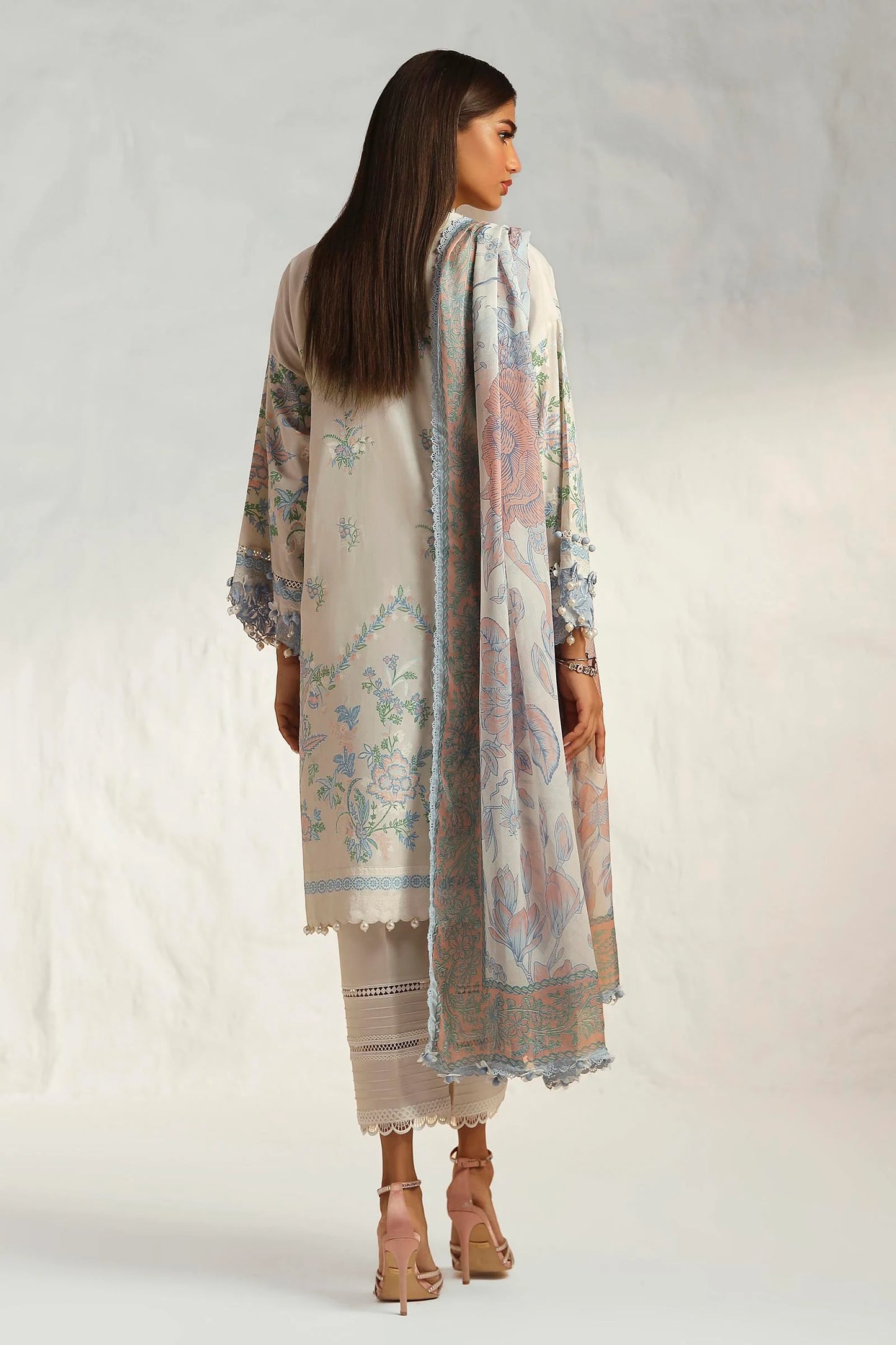 SANA SAFINAZ | MUZLIN SUMMER | UNSTITCHED 3 PIECE LAWN SUIT