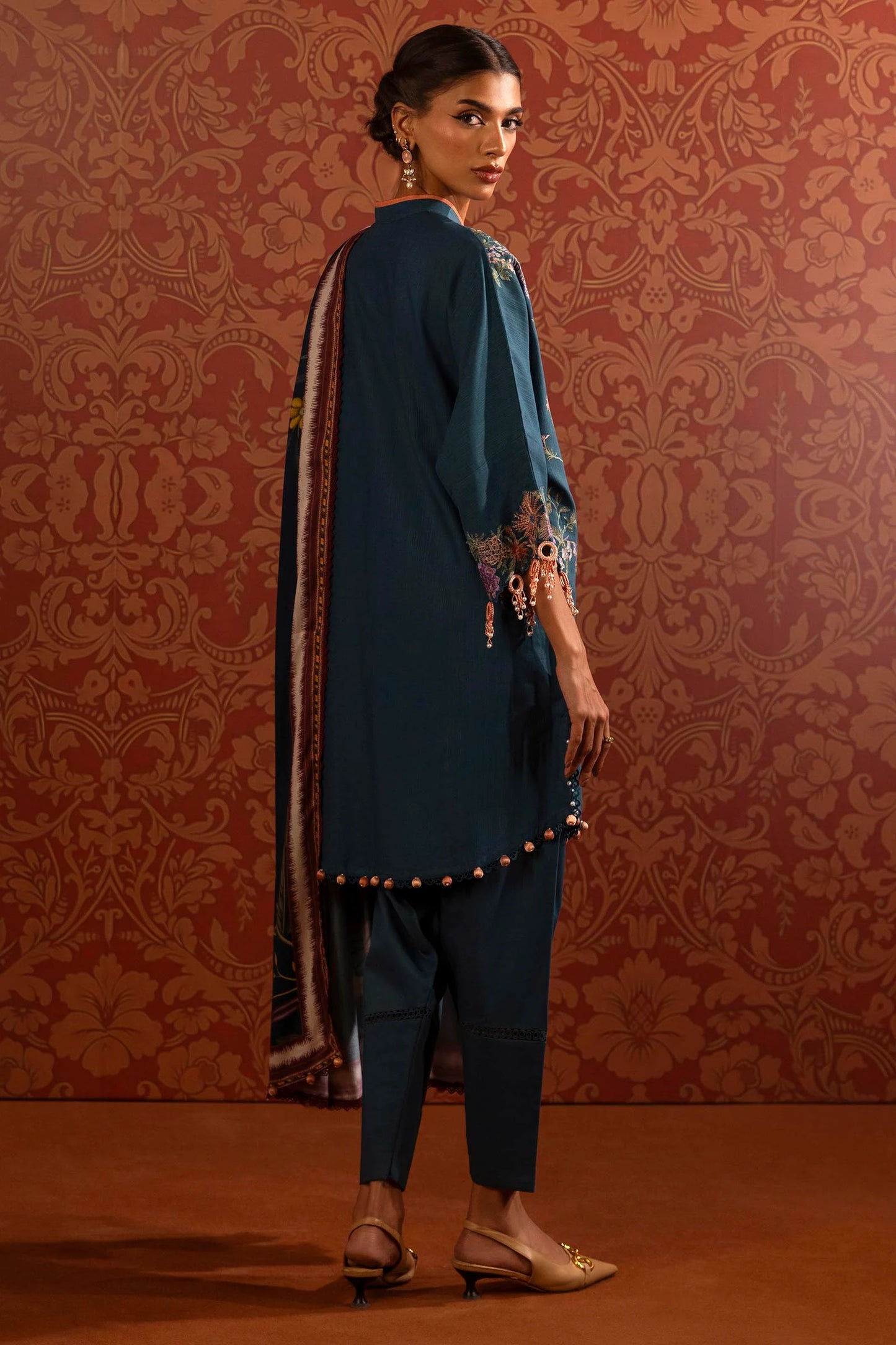 SANA SAFINAZ | UNSTITCHED MUZLIN WINTER - 3 PIECE SUIT | 2B