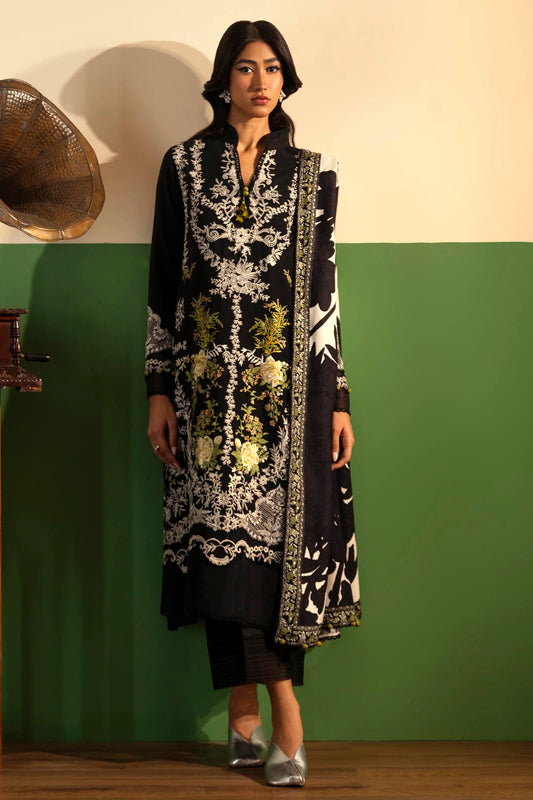 SANA SAFINAZ | UNSTITCHED MUZLIN WINTER - 3 PIECE SUIT | 12B