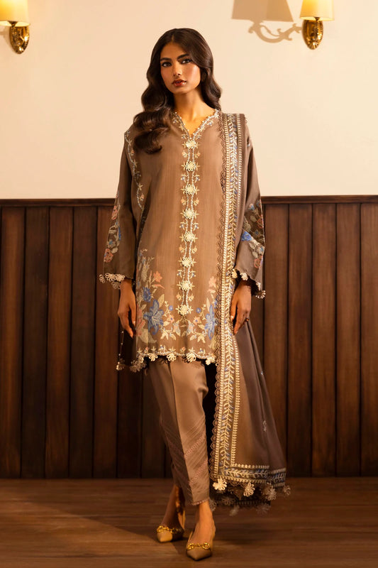 SANA SAFINAZ | UNSTITCHED MUZLIN WINTER - 3 PIECE SUIT