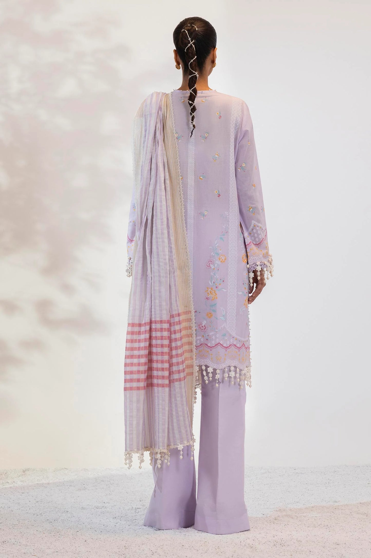 SANA SAFINAZ | UNSTITCHED MUZLIN SUMMER – 3 PIECE LAWN SUIT