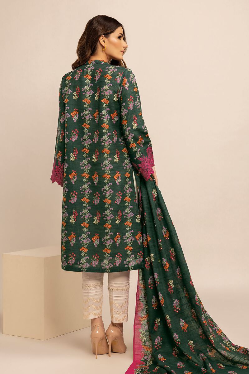 KHAADI | UNSTITCHED 2 PIECE EMBROIDERED LIGHT KHADDAR SUIT