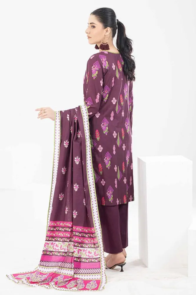 Gul Ahmed | 3PC Unstitched Printed Lawn Suit