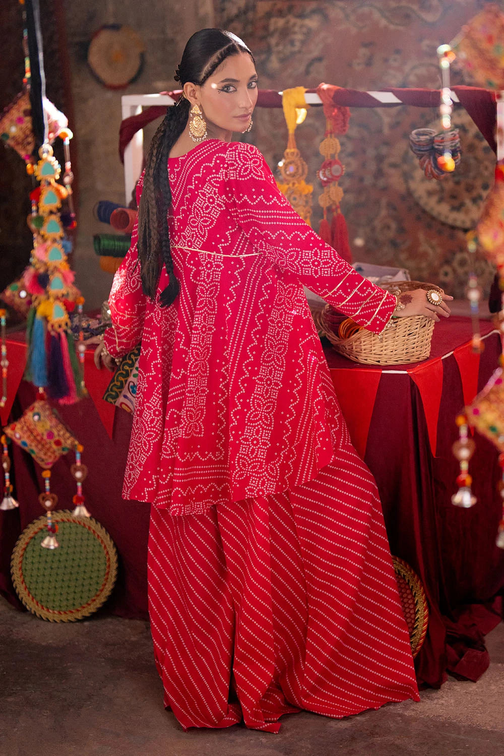 GUL AHMED | 2PC UNSTITCHED PRINTED LAWN SUIT