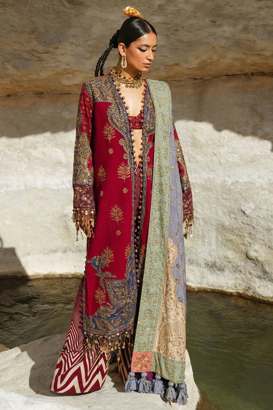 SANA SAFINAZ | UNSTITCHED 3 PIECE WINTER LUXURY SUIT