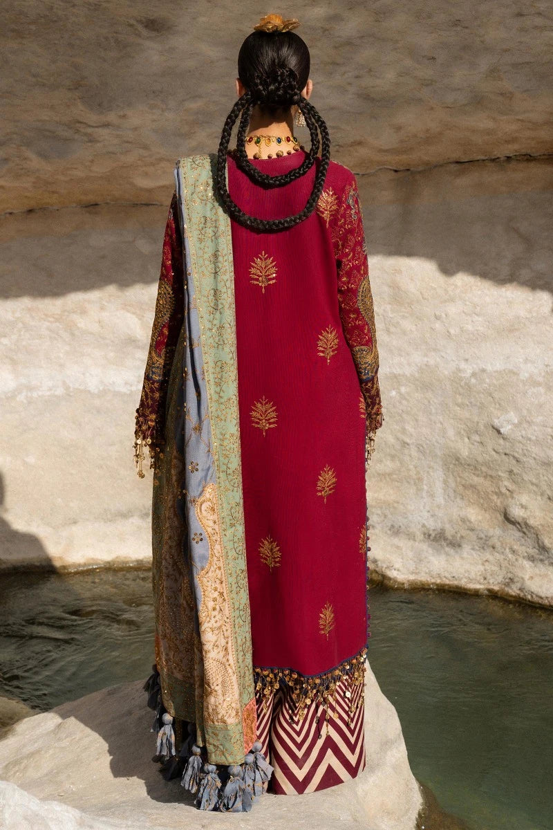 SANA SAFINAZ | UNSTITCHED 3 PIECE WINTER LUXURY SUIT