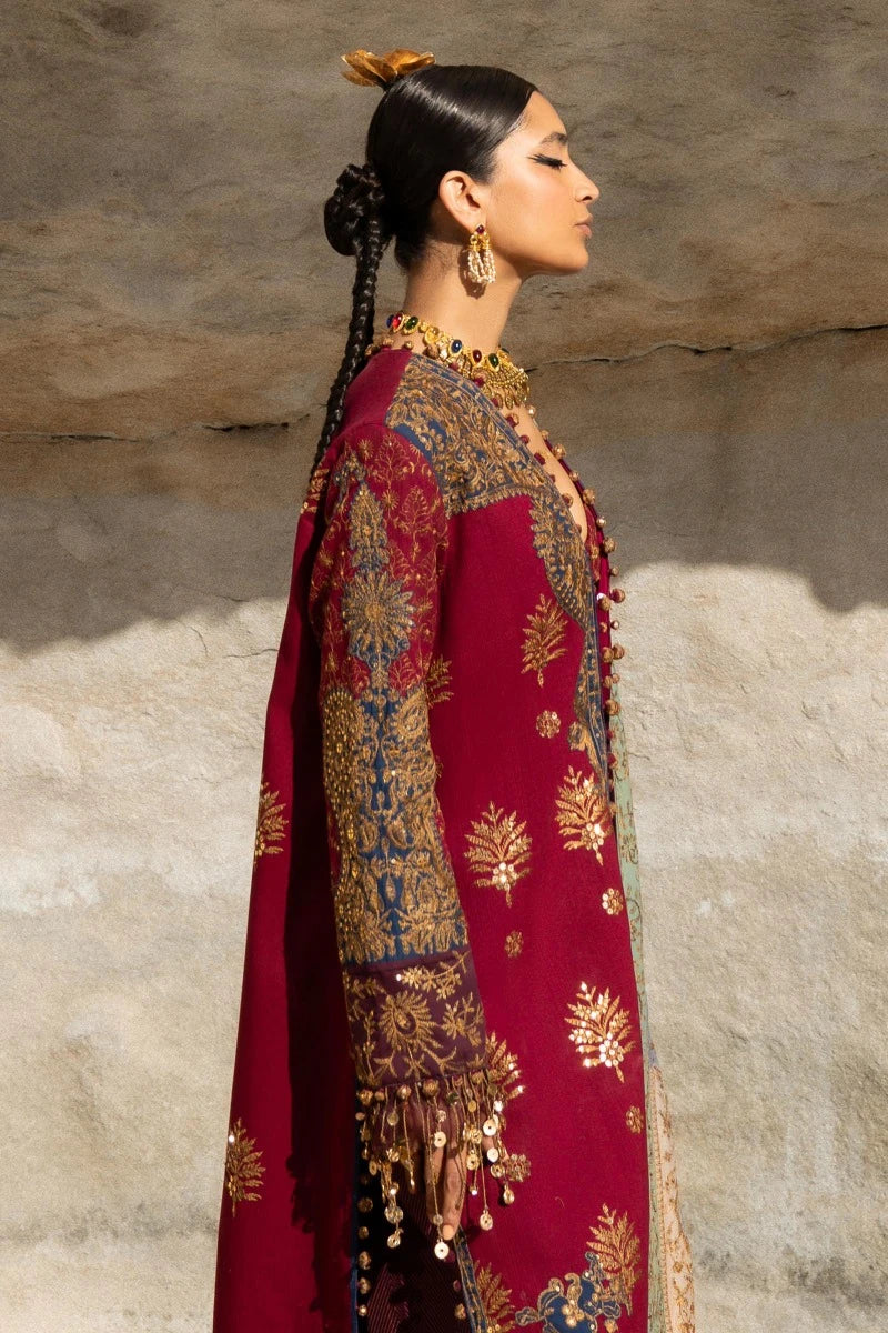SANA SAFINAZ | UNSTITCHED 3 PIECE WINTER LUXURY SUIT