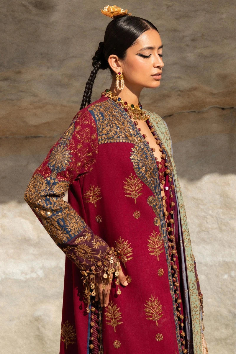 SANA SAFINAZ | UNSTITCHED 3 PIECE WINTER LUXURY SUIT