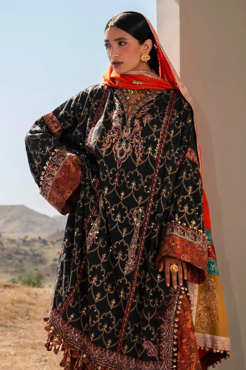 Sana Safinaz | Unstitched 3Pc Winter Luxury | 4A
