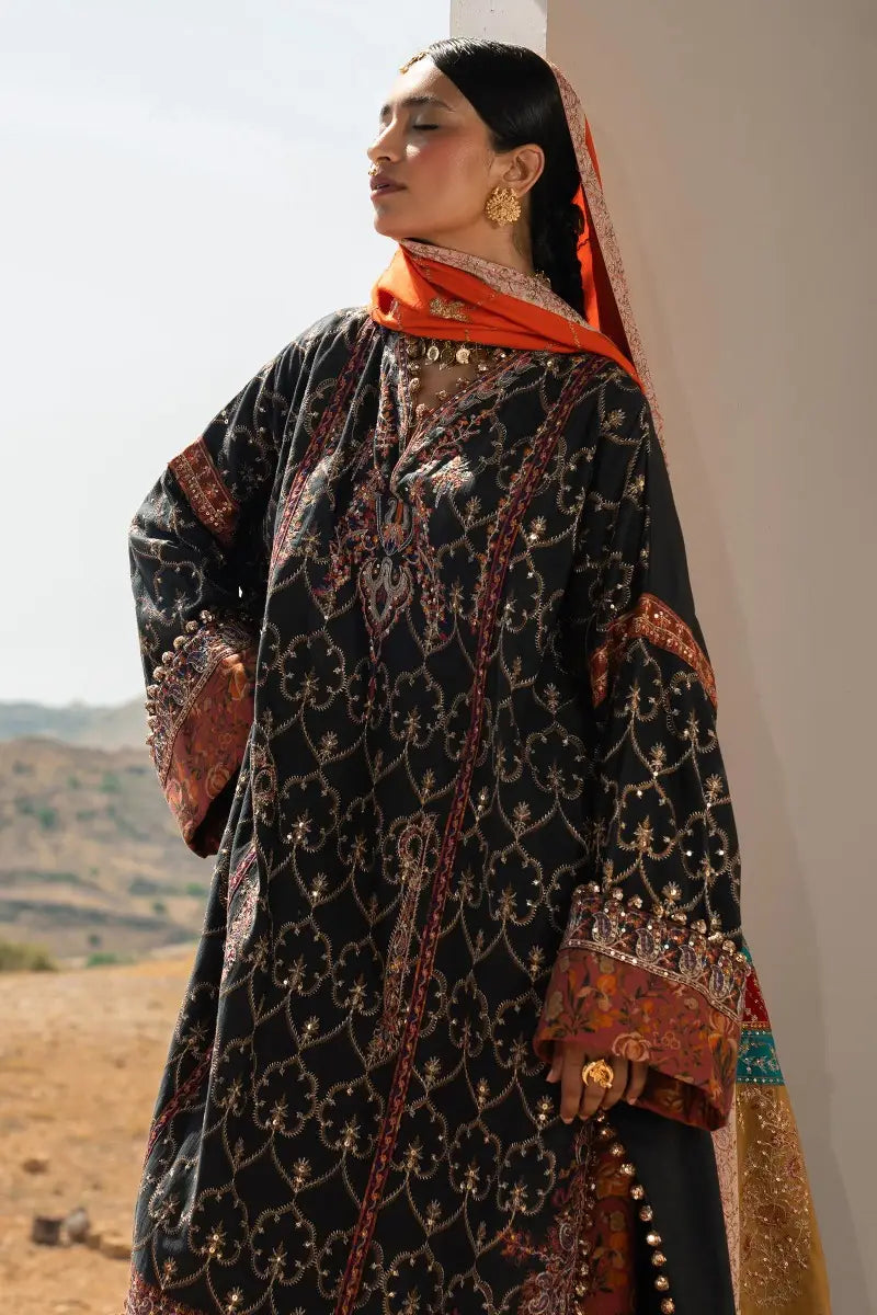 Sana Safinaz | Unstitched 3Pc Winter Luxury | 4A