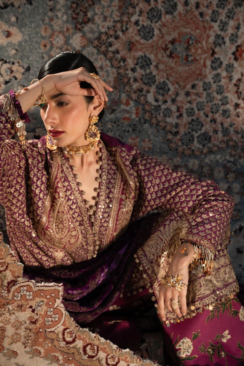 SANA SAFINAZ | UNSTITCHED 3 PIECE WINTER LUXURY SUIT