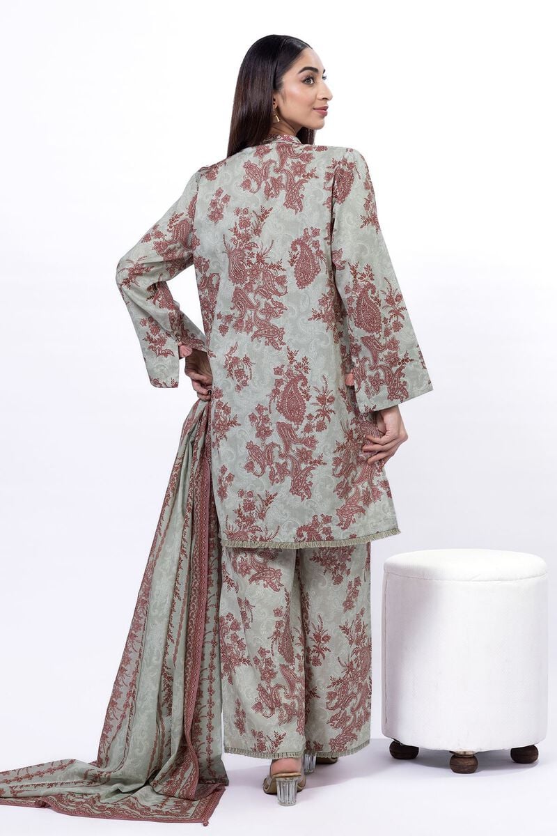 KHAADI | UNSTITCHED 3 PIECE PRINTED LAWN SUIT
