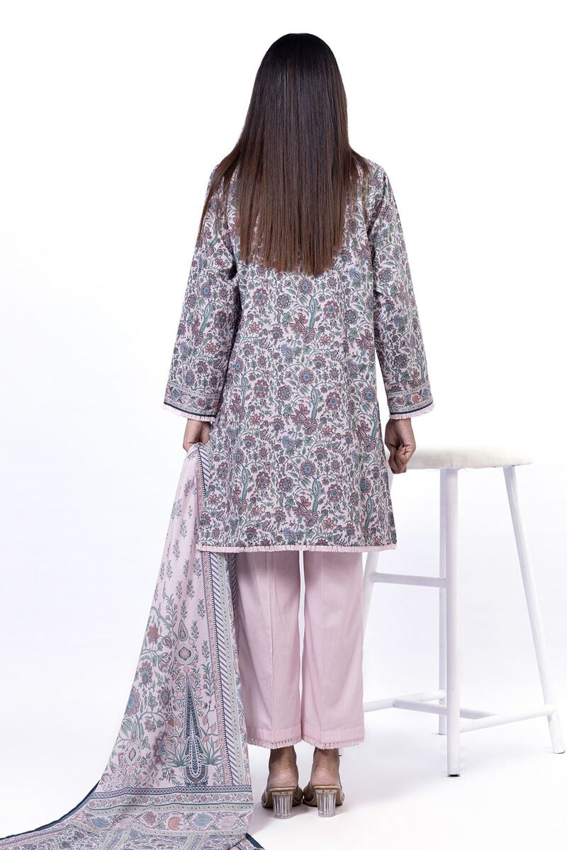 KHAADI | UNSTITCHED 3 PIECE PRINTED LAWN SUIT