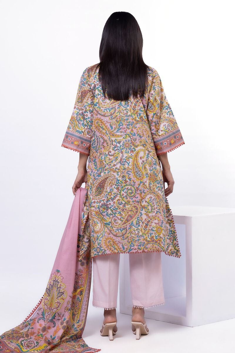 KHAADI | UNSTITCHED 3 PIECE PRINTED LAWN SUIT