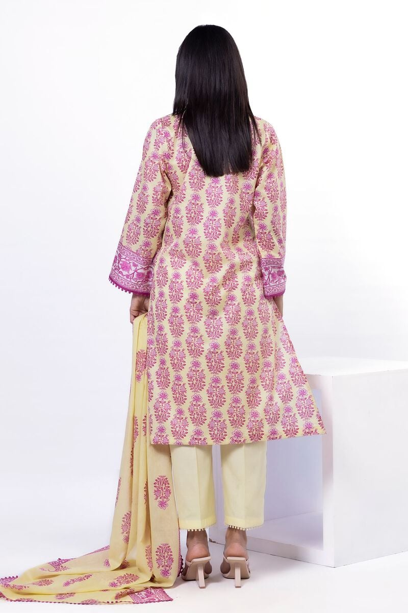 KHAADI | UNSTITCHED 3 PIECE PRINTED LAWN SUIT