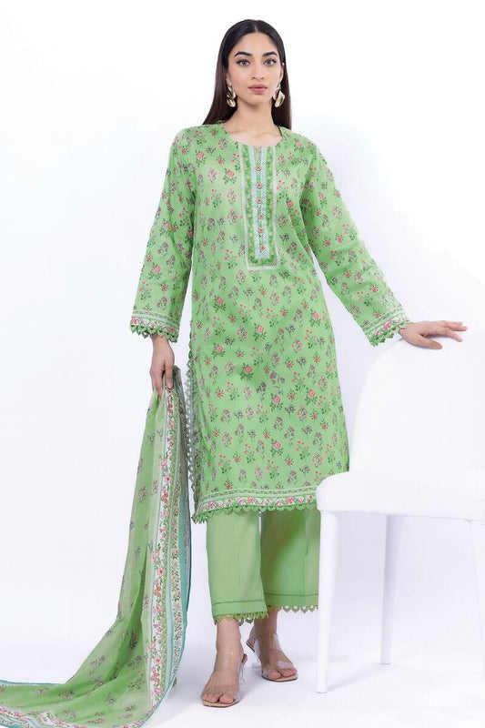 KHAADI | UNSTITCHED 3 PIECE PRINTED LAWN SUIT