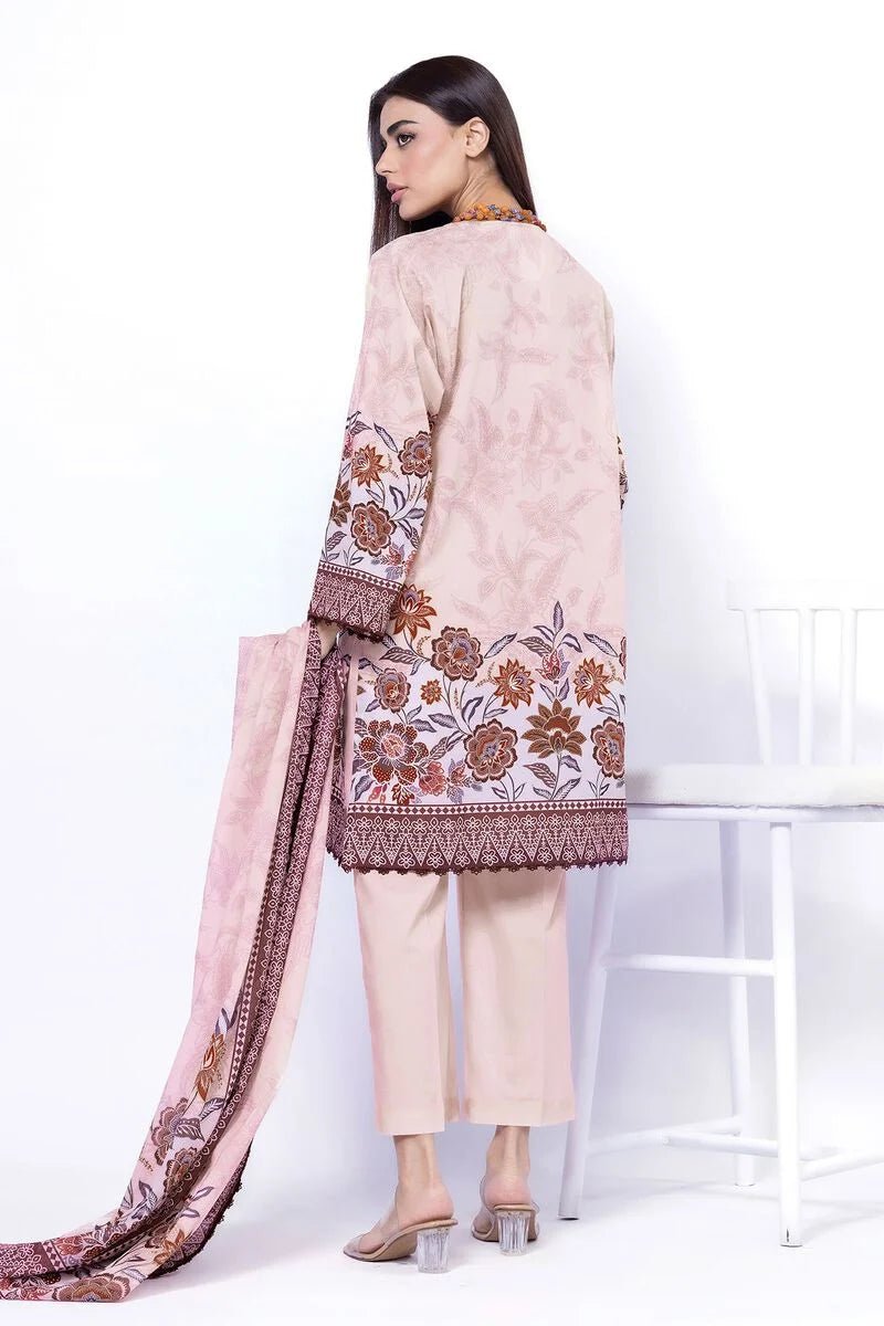 KHAADI | UNSTITCHED 3 PIECE PRINTED LAWN SUIT