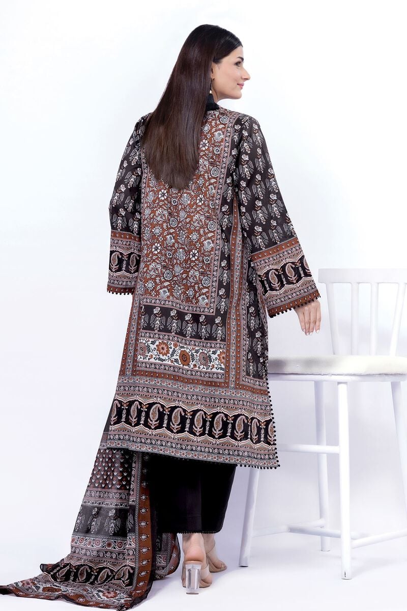 KHAADI | UNSTITCHED 3 PIECE PRINTED LAWN SUIT