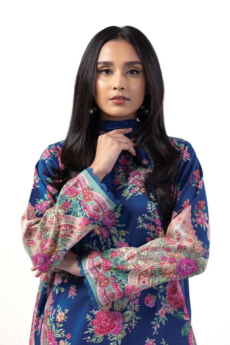 KHAADI | UNSTITCHED 3 PIECE PRINTED LAWN SUIT