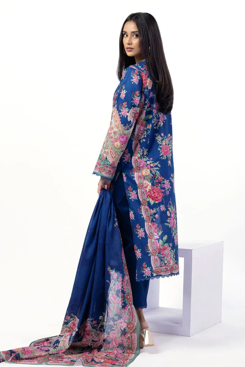 KHAADI | UNSTITCHED 3 PIECE PRINTED LAWN SUIT