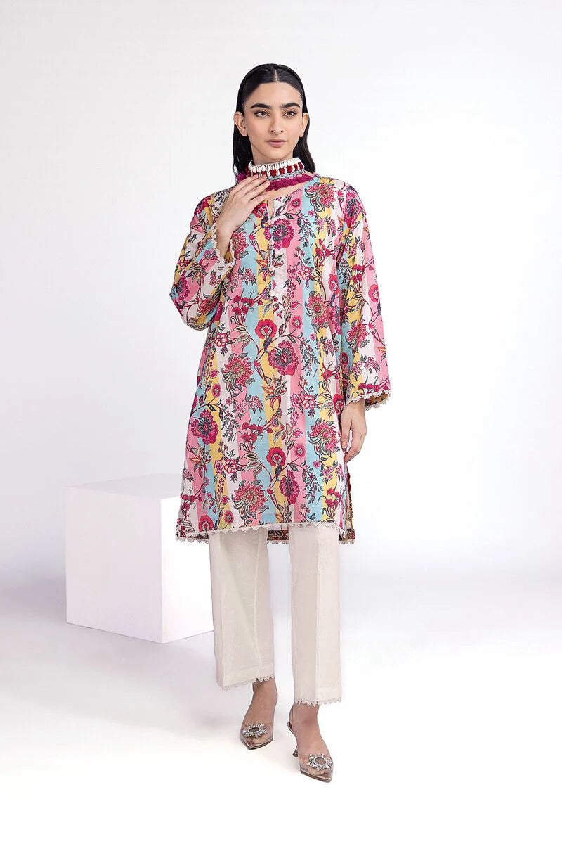 KHAADI | UNSTITCHED 2 PIECE PRINTED LAWN SUIT