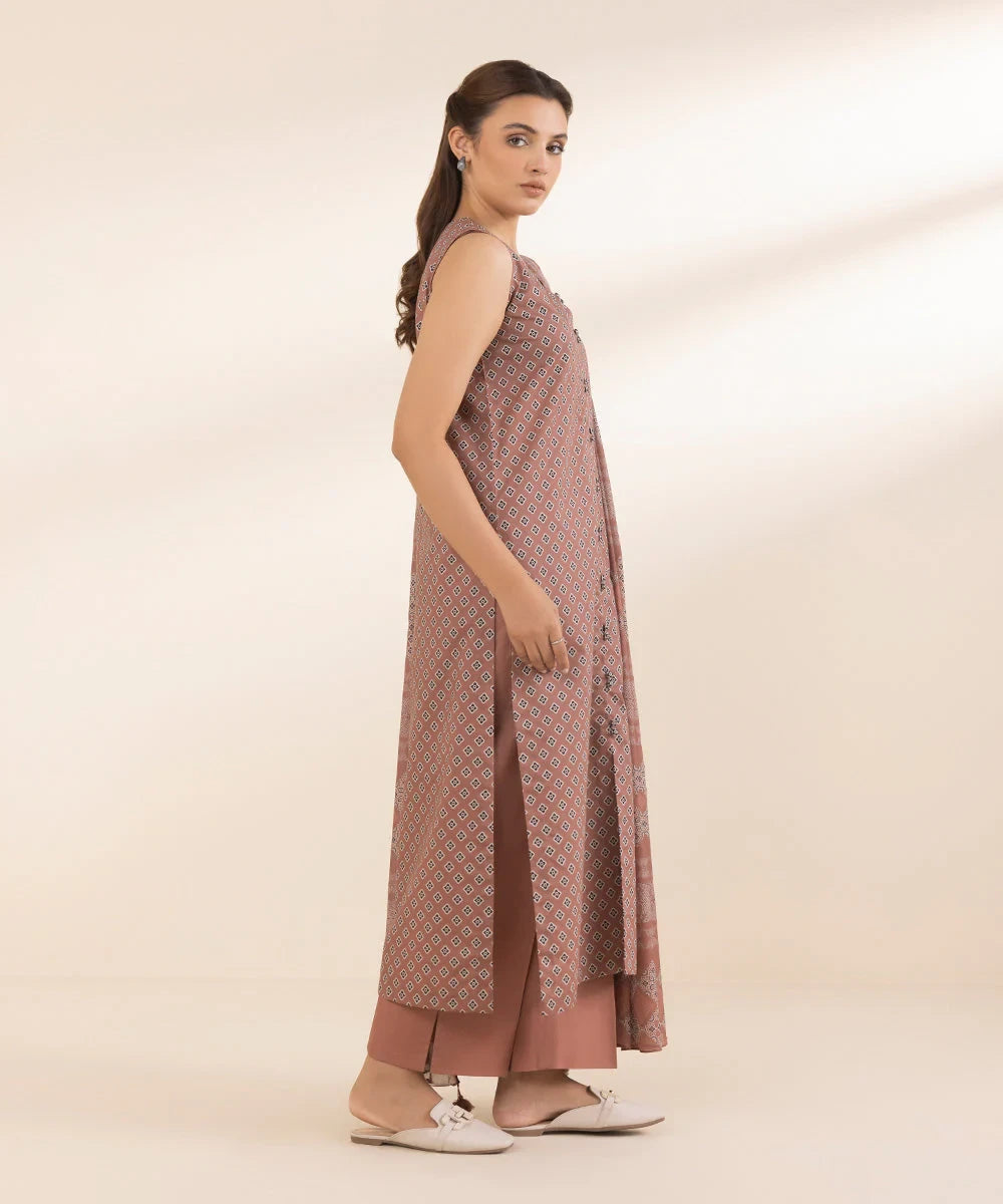 SAPPHIRE | UNSTITCHED 3 PIECE PRINTED LAWN SUIT