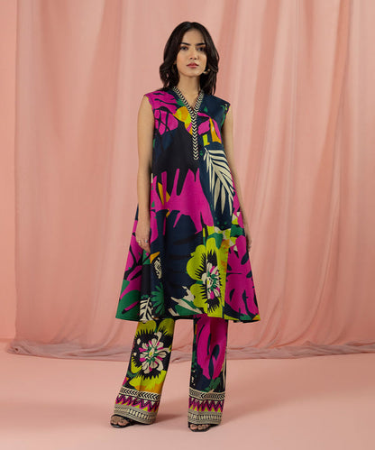 Sapphire | Unstitched 1Pc Printed Lawn Shirt | 1S-DY23V2-7