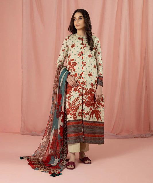 Sapphire | Unstitched 2 Piece Digital Printed Lawn Suit