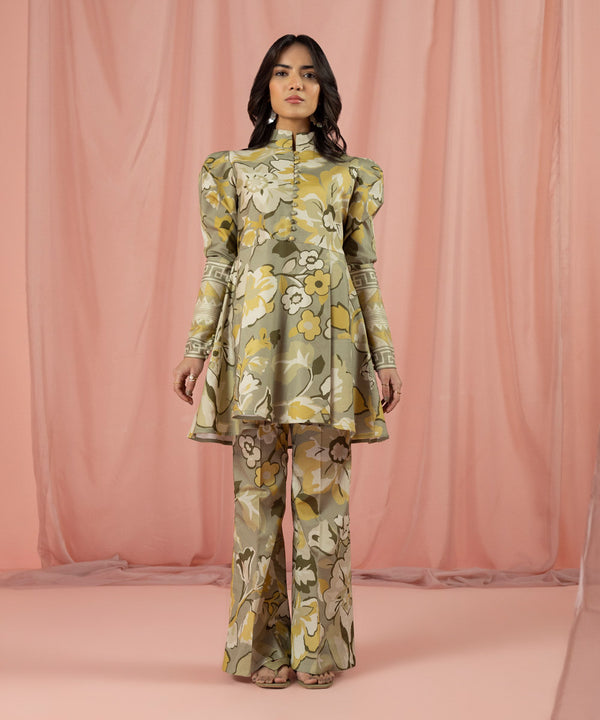 Sapphire | Unstitched 1Pc Printed Lawn Shirt | 1S-DY23V2-10