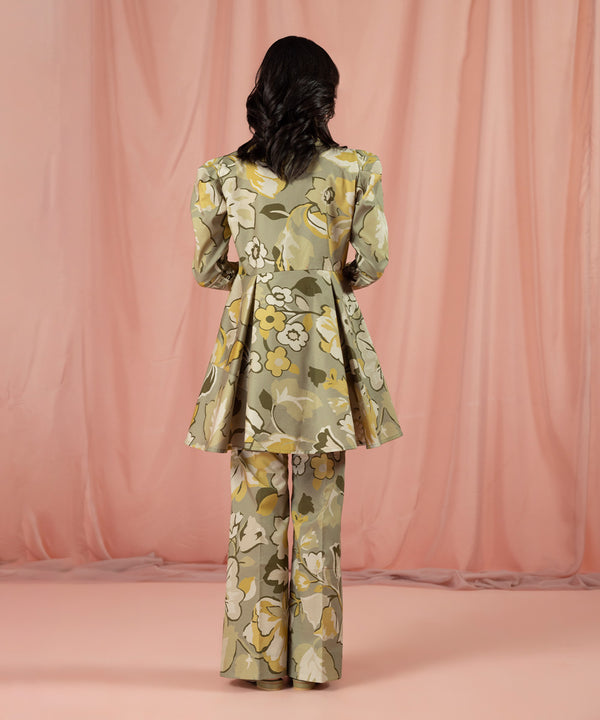 Sapphire | Unstitched 1Pc Printed Lawn Shirt | 1S-DY23V2-10