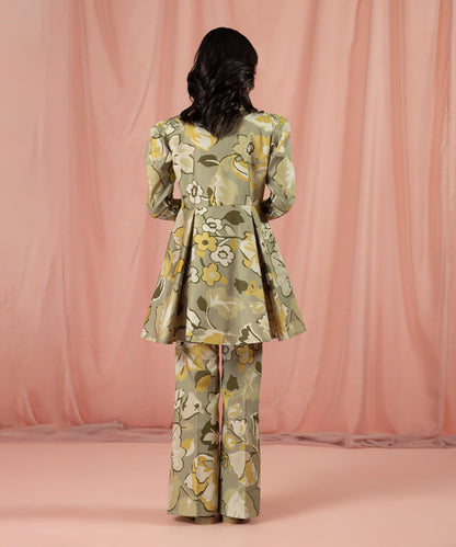 Sapphire | Unstitched 1Pc Printed Lawn Shirt | 1S-DY23V2-10