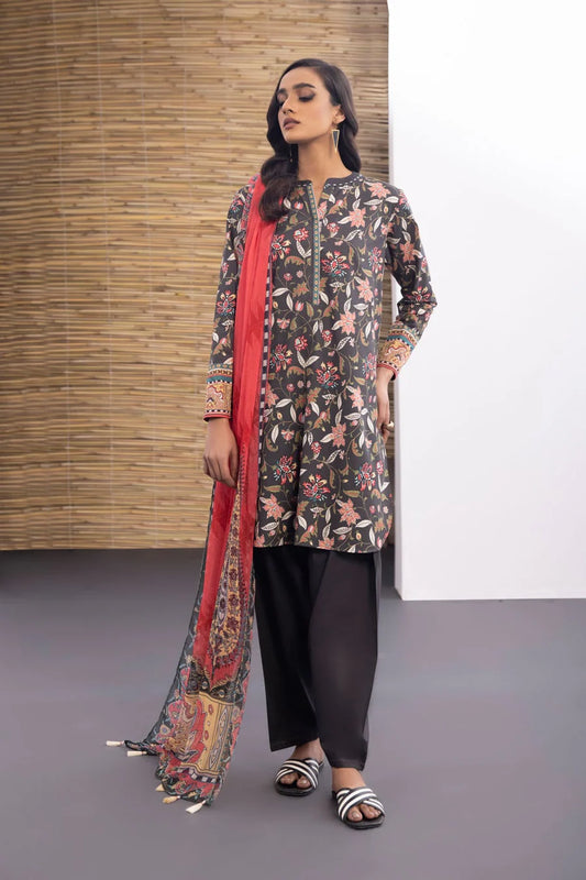 SAPPHIRE | UNSTITCHED 3 PIECE PRINTED LAWN SUIT