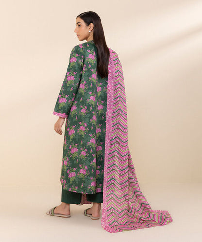 SAPPHIRE | UNSTITCHED 3 PIECE PRINTED LAWN SUIT