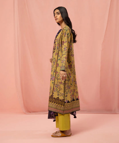 Sapphire | Unstitched 3Pc Embroidered Lawn Suit | 3PE-DY23V2-4R