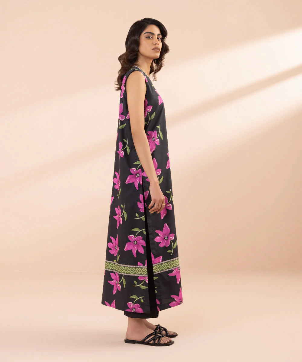 SAPPHIRE | UNSTITCHED 1 PIECE – PRINTED LAWN SHIRT