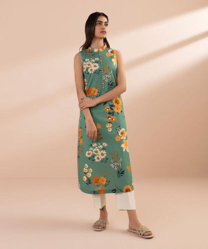 SAPPHIRE | UNSTITCHED 1 PIECE – PRINTED LAWN SHIRT