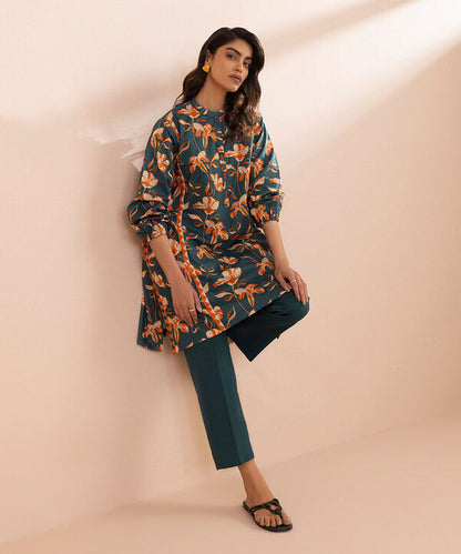 SAPPHIRE | UNSTITCHED 1 PIECE – PRINTED LAWN SHIRT