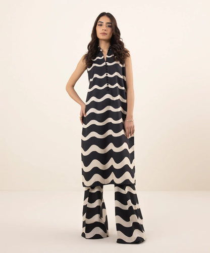 SAPPHIRE | UNSTITCHED 1 PIECE – PRINTED CAMBRIC SHIRT