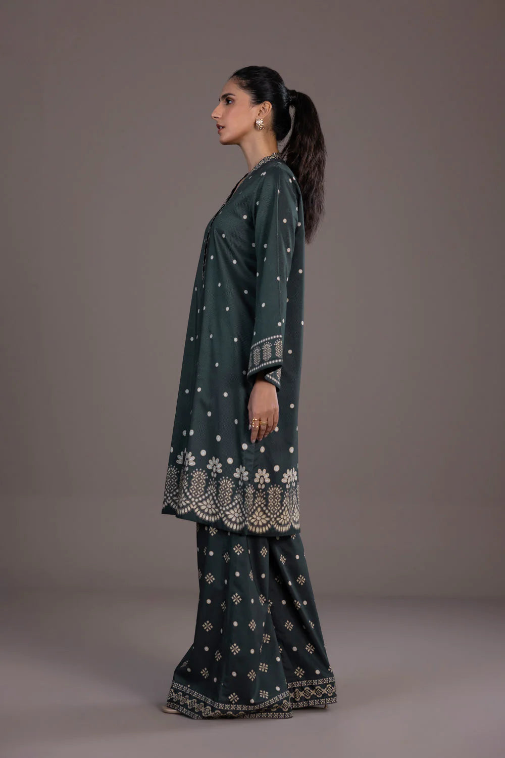 Sapphire | Unstitched 2Pc Printed Linen - Shirt & Trouser | U2-DAY23V9-7