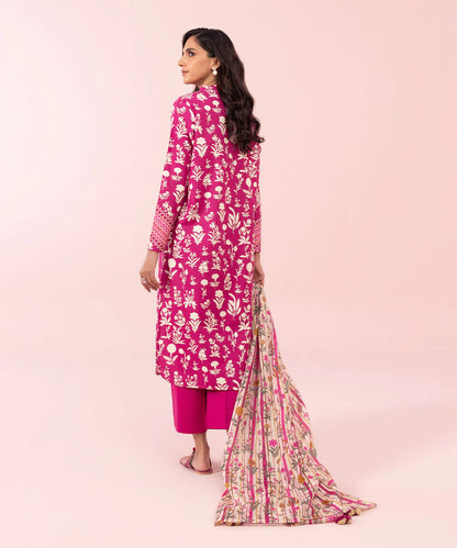 Sapphire | Unstitched 2Pc Printed Cambric- Shirt & Dupatta | U2D-DY23V5-8
