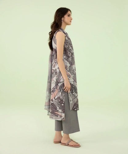SAPPHIRE | UNSTITCHED 3 PIECE PRINTED LAWN SUIT