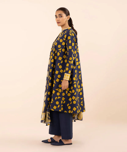 SAPPHIRE | UNSTITCHED 2 PIECE PRINTED LAWN SUIT