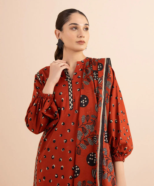 SAPPHIRE | UNSTITCHED 2 PIECE PRINTED LAWN SUIT