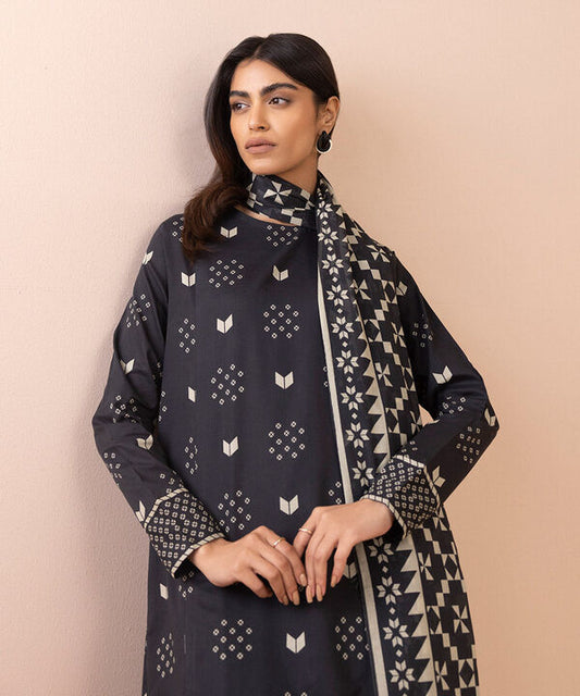 SAPPHIRE | UNSTITCHED 2 PIECE PRINTED LAWN SUIT