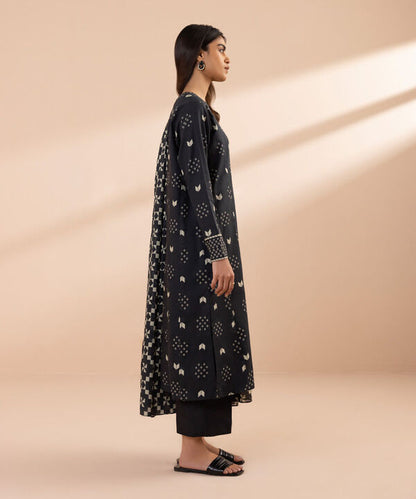 SAPPHIRE | UNSTITCHED 2 PIECE PRINTED LAWN SUIT