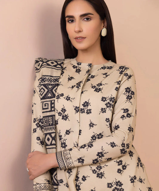 SAPPHIRE | UNSTITCHED 2 PIECE PRINTED LAWN SUIT