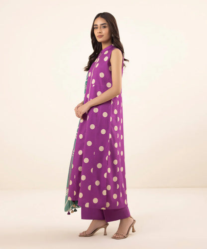 SAPPHIRE | UNSTITCHED 1 PIECE PRINTED CAMBRIC SHIRT