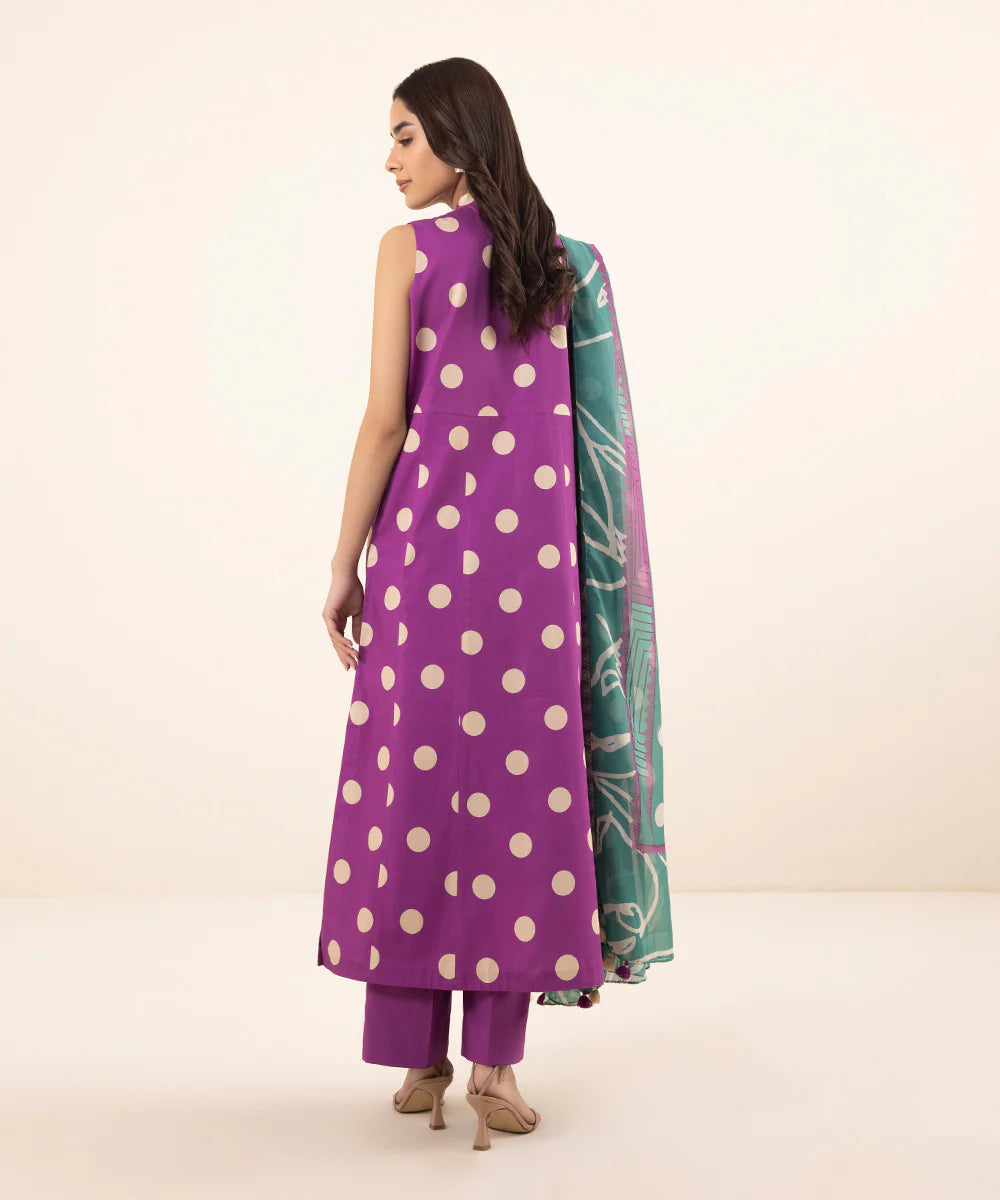 SAPPHIRE | UNSTITCHED 1 PIECE PRINTED CAMBRIC SHIRT