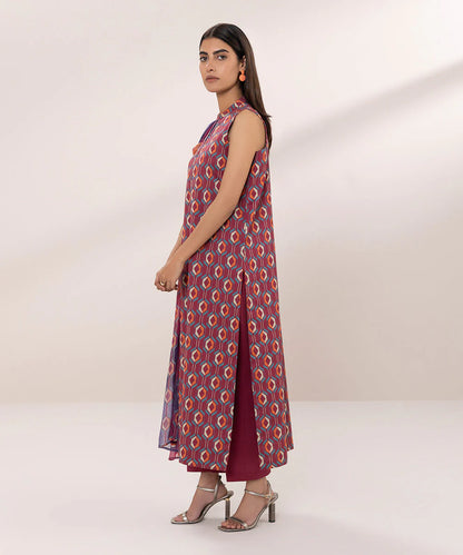SAPPHIRE | UNSTITCHED 2 PIECE PRINTED LAWN SUIT