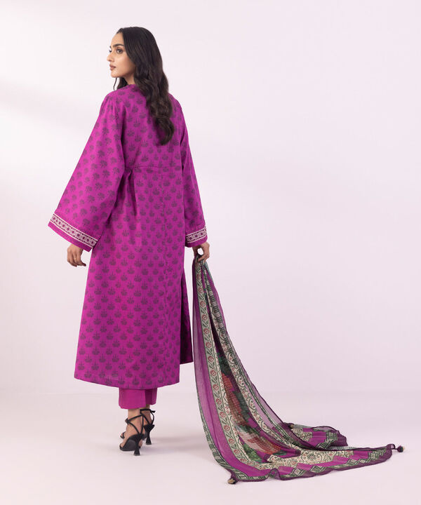 SAPPHIRE | UNSTITCHED 2 PIECE PRINTED LAWN SUIT